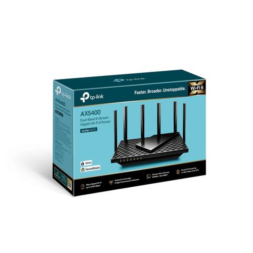 TP-Link Archer AX72 draadloze router Gigabit Ethernet Dual-band (2.4 GHz / 5 GHz) Zwart - Image 4