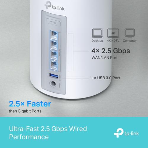 TP-Link Deco BE65 Tri-band (2,4 GHz / 5 GHz / 6 GHz) Wi-Fi 7 (802.11be) Wit 4 Intern - Image 9