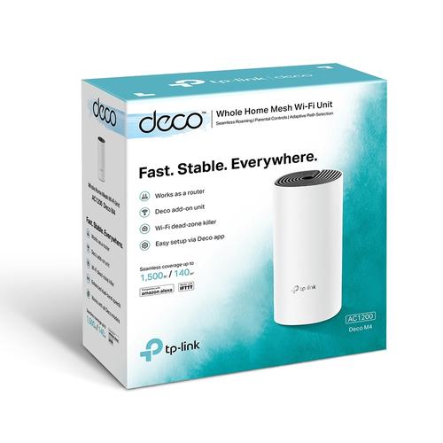 TP-Link Deco M4(1-pack) Dual-band (2.4 GHz / 5 GHz) Wi-Fi 5 (802.11ac) Wit 2 Intern - Image 5