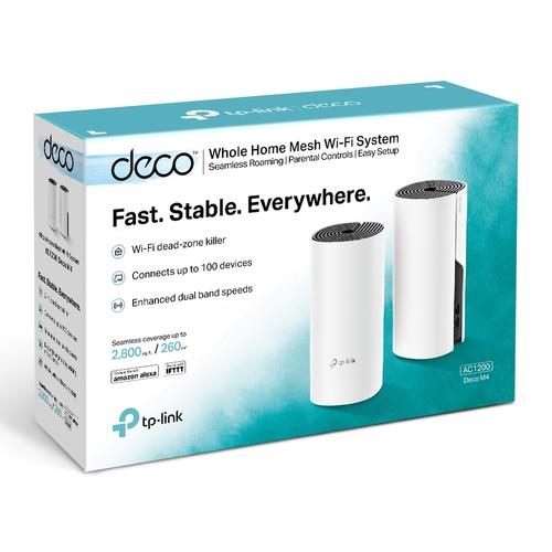 TP-Link Deco M4(2-pack) Dual-band (2.4 GHz / 5 GHz) Wi-Fi 5 (802.11ac) Wit Intern - Image 8