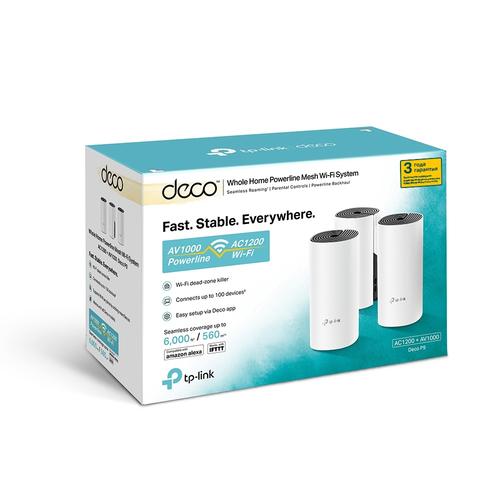 TP-Link Deco P9 (3-pack) Dual-band (2.4 GHz / 5 GHz) Wi-Fi 5 (802.11ac) Wit 2 Intern - Image 2