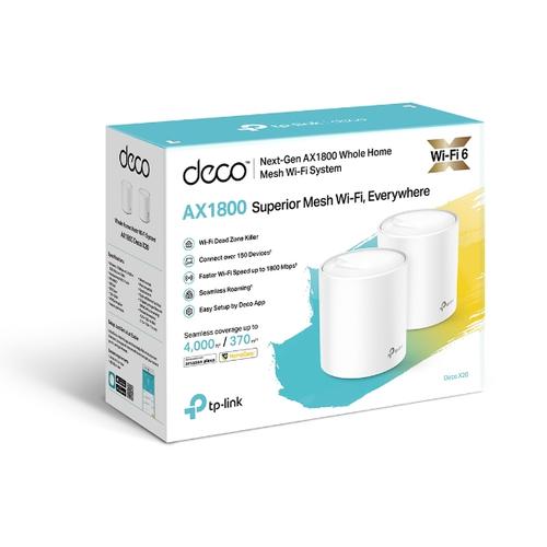 TP-Link Deco X20 (2-pack) Dual-band (2.4 GHz / 5 GHz) Wi-Fi 5 (802.11ac) Wit Intern - Image 3