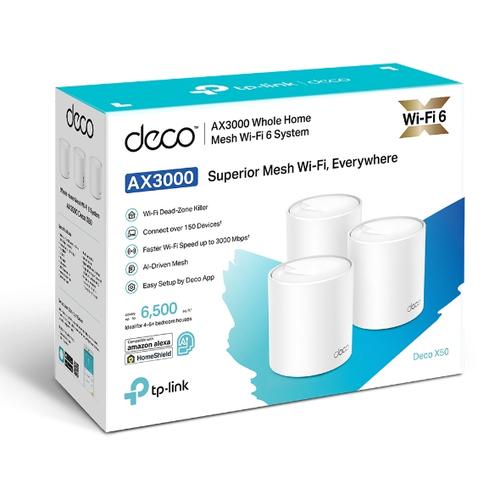 TP-Link Deco X50 (3-pack) Dual-band (2.4 GHz / 5 GHz) Wi-Fi 6 (802.11ax) Wit Intern - Image 8