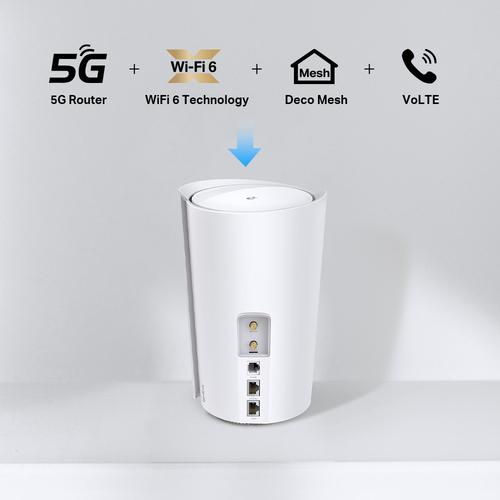 TP-Link Deco X80-5G Dual-band (2.4 GHz / 5 GHz) Wi-Fi 6 (802.11ax) Zwart 2 Intern - Image 6