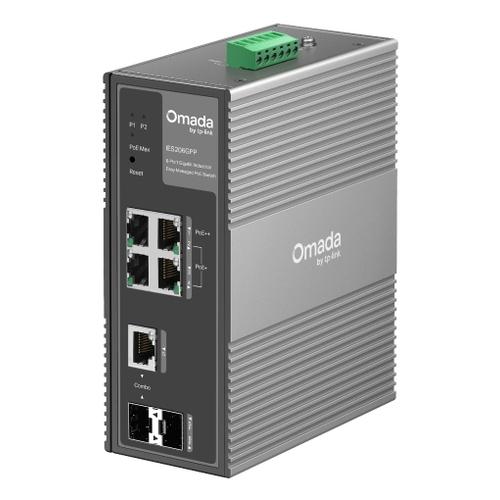TP-Link IES206GPP netwerk-switch Managed Gigabit Ethernet (10/100/1000) Power over Ethernet (PoE) Zwart - Image 1