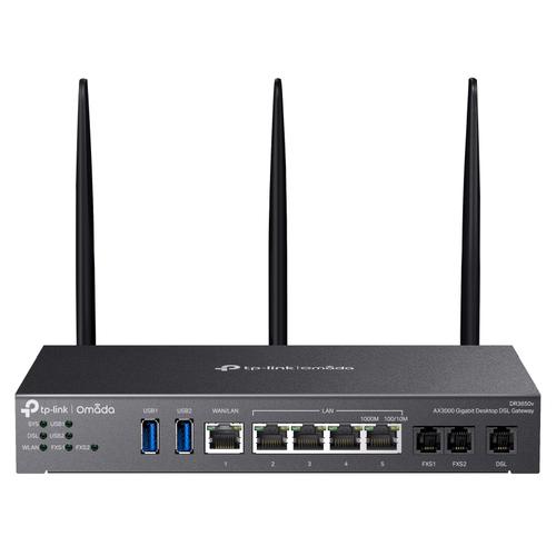 TP-Link Omada DR3220v-4G draadloze router Gigabit Ethernet Dual-band (2.4 GHz / 5 GHz) Zwart - Image 1