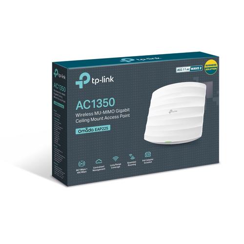 TP-Link Omada EAP225 draadloos toegangspunt (WAP) 1350 Mbit/s Wit Power over Ethernet (PoE) - Image 5