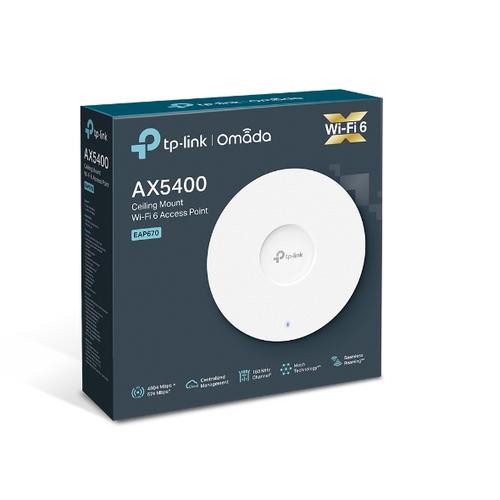 TP-Link Omada EAP670 draadloos toegangspunt (WAP) 5400 Mbit/s Wit Power over Ethernet (PoE) - Image 3