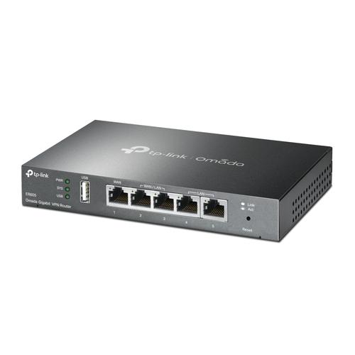 TP-Link Omada ER605 bedrade router Gigabit Ethernet Zwart - Image 2