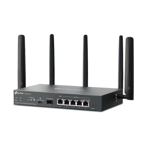 TP-Link Omada ER706W-4G draadloze router Gigabit Ethernet Dual-band (2.4 GHz / 5 GHz) Zwart - Image 2
