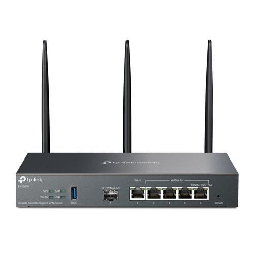 TP-Link Omada ER706W draadloze router Gigabit Ethernet Dual-band (2.4 GHz / 5 GHz) Zwart - Image 1