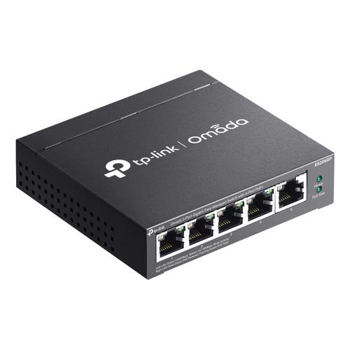 TP-Link Omada ES205G Managed Gigabit Ethernet (10/100/1000) Power over Ethernet (PoE) Zwart - Image 4