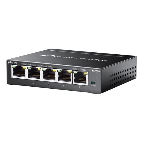TP-Link Omada ES205G netwerk-switch Managed Gigabit Ethernet (10/100/1000) Zwart - Image 3