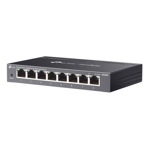 TP-Link Omada ES208G netwerk-switch Managed L2 Gigabit Ethernet (10/100/1000) Zwart - Image 3
