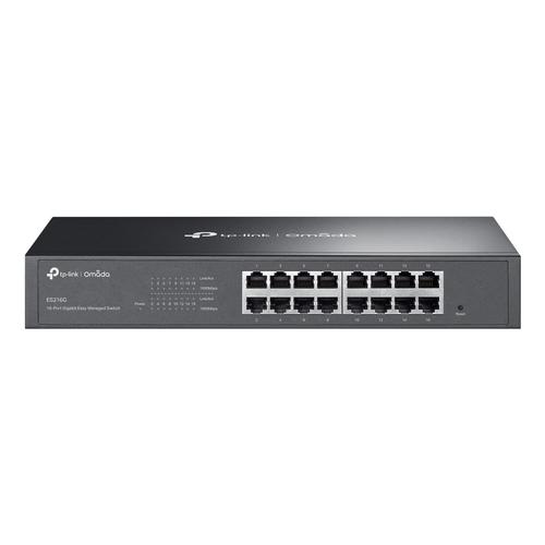 TP-Link Omada ES216G netwerk-switch Managed L2 Gigabit Ethernet (10/100/1000) Zwart - Image 1