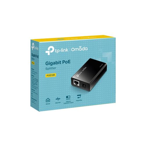 TP-Link Omada POE10R network splitter Power over Ethernet (PoE) Zwart - Image 5