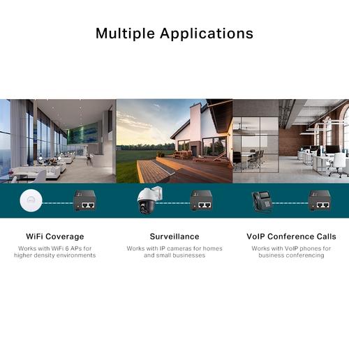 TP-Link Omada POE260S PoE adapter & injector 2.5 Gigabit Ethernet, Fast Ethernet, Gigabit Ethernet - Image 5