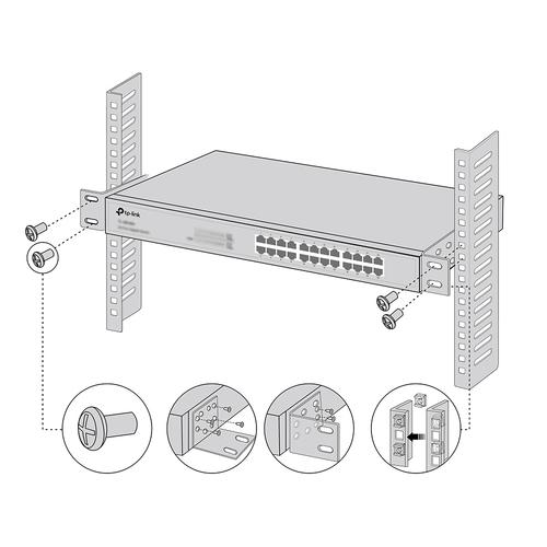 TP-Link Omada RackMount Kit-13 Montageset - Image 3