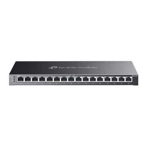 TP-Link Omada SG2016P netwerk-switch Managed L2/L2+ Gigabit Ethernet (10/100/1000) Power over Ethernet (PoE) Zwart - Image 1