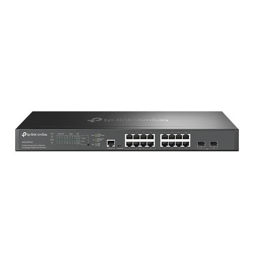 TP-Link Omada SG3218XP-M2 netwerk-switch Managed L2+ 2.5G Ethernet (100/1000/2500) Power over Ethernet (PoE) 1U Zwart - Image 1