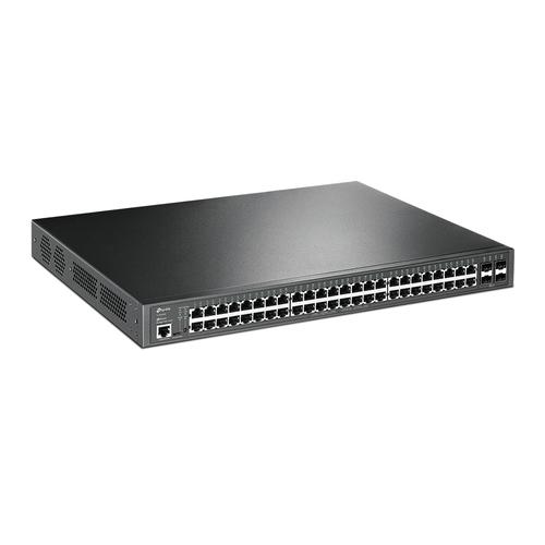 TP-Link Omada SG3452P netwerk-switch Managed L2/L3 Gigabit Ethernet (10/100/1000) Power over Ethernet (PoE) 1U Zwart - Image 2