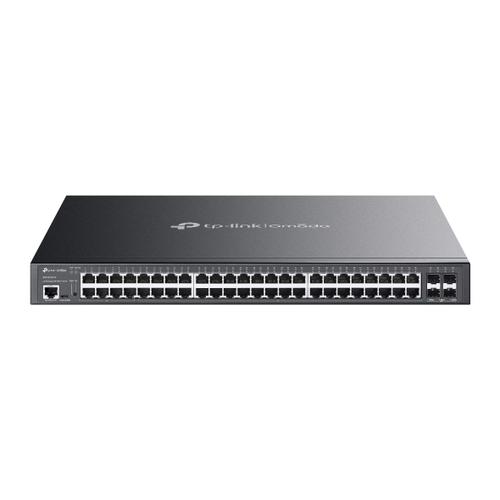 TP-Link Omada SG3452XMPP netwerk-switch Managed L2+ Gigabit Ethernet (10/100/1000) Power over Ethernet (PoE) 1U Zwart - Image 1