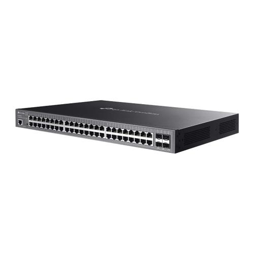 TP-Link Omada SG3452XMPP netwerk-switch Managed L2+ Gigabit Ethernet (10/100/1000) Power over Ethernet (PoE) 1U Zwart - Image 3