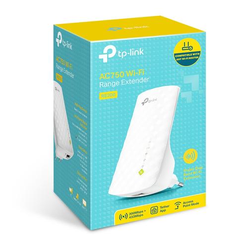 TP-Link RE200 netwerkextender Netwerkrepeater Wit 10, 100 Mbit/s - Image 6
