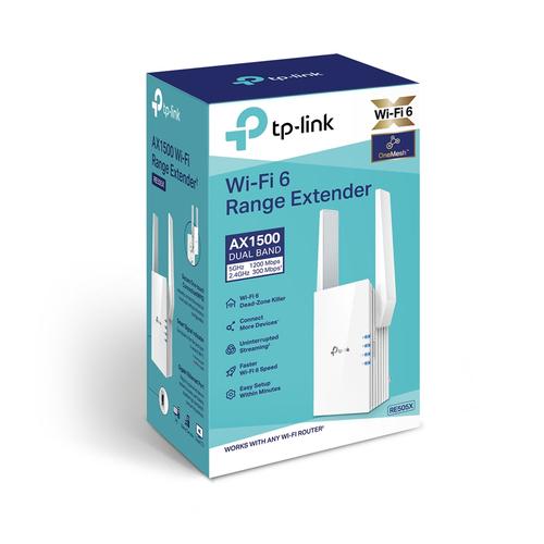 TP-Link RE505X netwerkextender Netwerkzender & -ontvanger Wit 10, 100, 1000 Mbit/s - Image 3