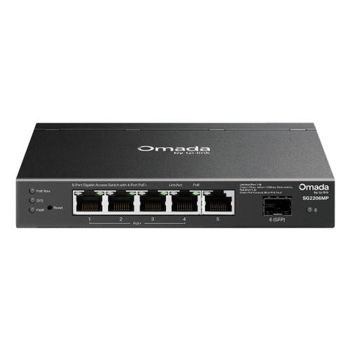 TP-Link SG2206MP netwerk-switch L2 Gigabit Ethernet (10/100/1000) Power over Ethernet (PoE) - Image 1