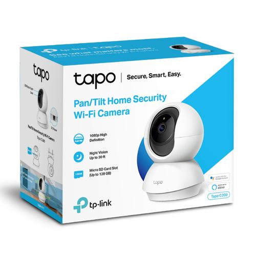 TP-Link Tapo C200 Bolvormig IP-beveiligingscamera Binnen 1920 x 1080 Pixels Plafond - Image 2