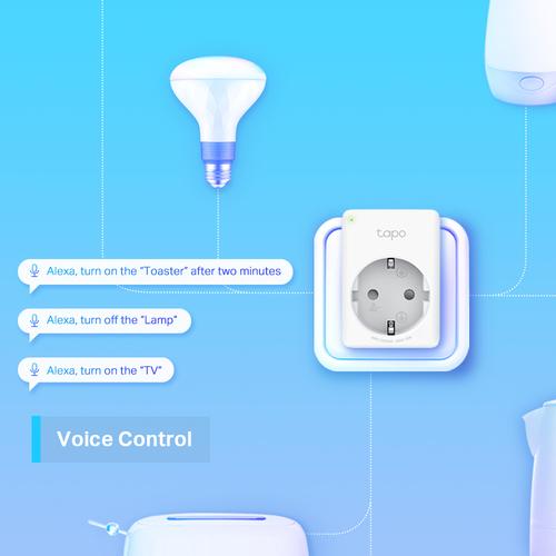 TP-Link Tapo P100 (4-pack) smart plug 2300 W Wit - Image 6