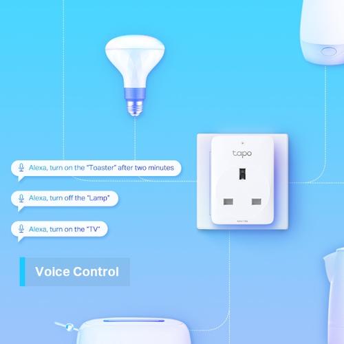 TP-Link Tapo P100 (4-pack) smart plug 2300 W Wit - Image 8