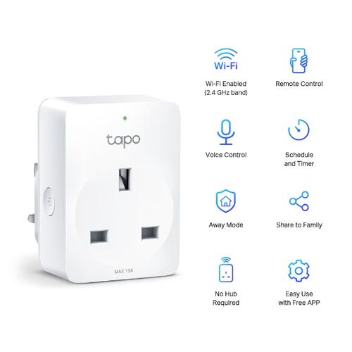TP-Link Tapo P100 smart plug 2990 W Thuis Wit - Image 8