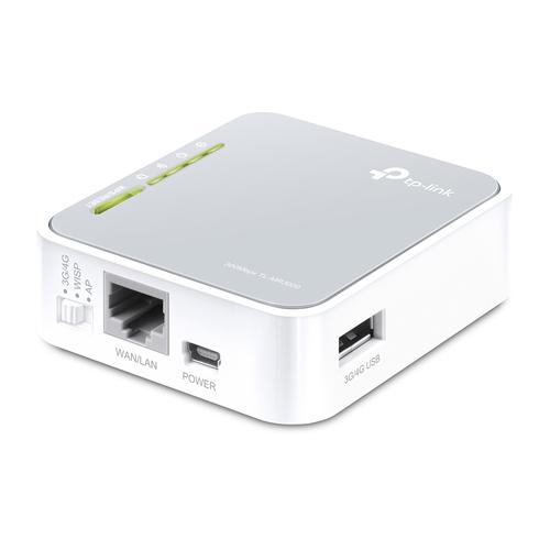 TP-Link TL-MR3020 draadloze router Fast Ethernet Single-band (2.4 GHz) 4G Zilver, Wit - Image 2