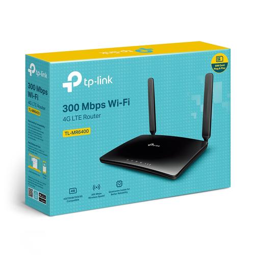 TP-Link TL-MR6400 draadloze router Fast Ethernet Single-band (2.4 GHz) 4G Zwart - Image 4