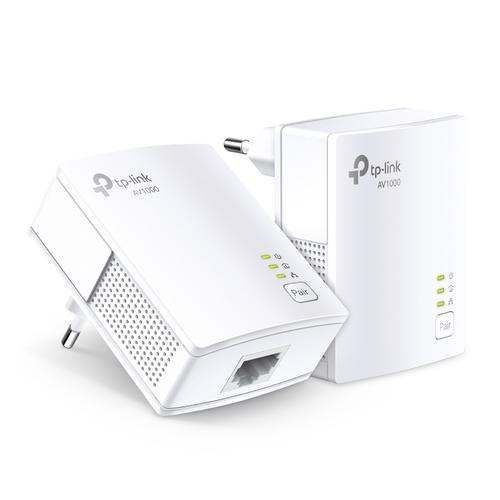 TP-Link TL-PA7017 KIT PowerLine-netwerkadapter 1000 Mbit/s Ethernet LAN Wit 2 stuk(s) - Image 1