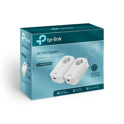 TP-Link TL-PA8010P KIT PowerLine-netwerkadapter 1300 Mbit/s Ethernet LAN Wit 2 stuk(s) - Image 2
