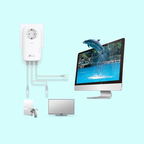 TP-Link TL-PA8033P KIT PowerLine-netwerkadapter 1300 Mbit/s Ethernet LAN Wit 2 stuk(s) - Image 4