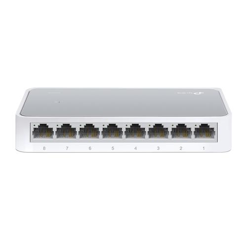 TP-Link TL-SF1008D netwerk-switch Unmanaged Fast Ethernet (10/100) Wit