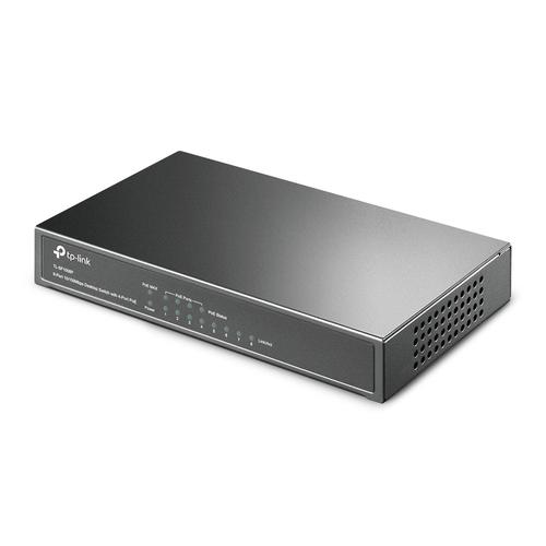 TP-Link TL-SF1008P netwerk-switch Unmanaged Fast Ethernet (10/100) Power over Ethernet (PoE) Olijf - Image 3