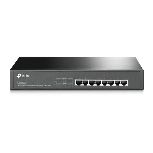 TP-Link TL-SG1008MP netwerk-switch Unmanaged Gigabit Ethernet (10/100/1000) Power over Ethernet (PoE) Zwart - Image 1
