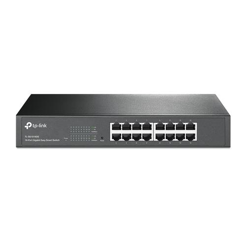 TP-Link TL-SG1016DE netwerk-switch Managed L2 Gigabit Ethernet (10/100/1000) Zwart - Image 1