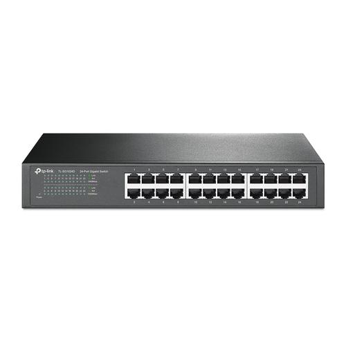 TP-Link TL-SG1024D netwerk-switch Unmanaged Gigabit Ethernet (10/100/1000) Grijs - Image 1
