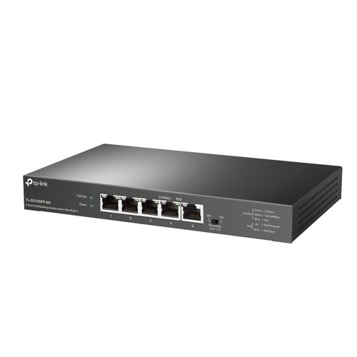 TP-Link TL-SG105PP-M2 netwerk-switch Unmanaged Gigabit Ethernet (10/100/1000) Power over Ethernet (PoE) Zwart - Image 2