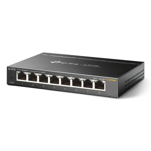 TP-Link TL-SG108E netwerk-switch Managed L2 Gigabit Ethernet (10/100/1000) Zwart - Image 2