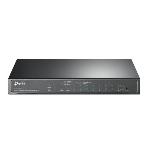 TP-Link TL-SG1210MPE netwerk-switch Managed L2 Gigabit Ethernet (10/100/1000) Power over Ethernet (PoE) Zwart - Image 1