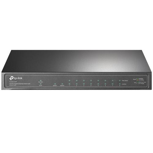 TP-Link TL-SG1210P netwerk-switch Unmanaged Gigabit Ethernet (10/100/1000) Power over Ethernet (PoE) Grijs - Image 1