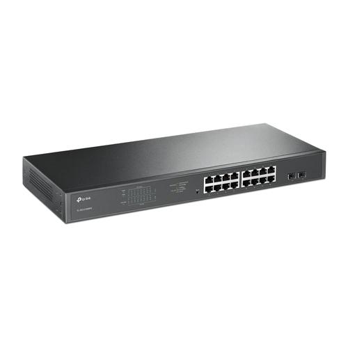 TP-Link TL-SG1218MPE Managed L2 Gigabit Ethernet (10/100/1000) Power over Ethernet (PoE) 1U Zwart - Image 2
