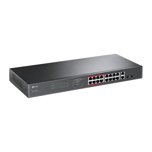 TP-Link TL-SL1218MP netwerk-switch Unmanaged Fast Ethernet (10/100) Power over Ethernet (PoE) Zwart - Image 2